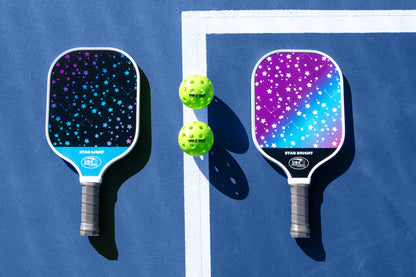 Starry Sky Paddle Set - 2 Paddles - 2 Dills Balls